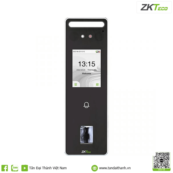 Máy chấm công khuôn mặt Zkteco SpeedFace V3l